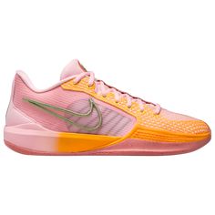 Nike Sabrina 1 | Foot Locker Woman Basketball Shoes, Bright Color Basketball Shoes, Cute Basketball Shoes Women, Sabrina 1s Basketball Shoes, Kobe Basketball Shoes, Neon Basketball Shoes, Colorful Volleyball Shoes Nike, Sabrina Ionescu Shoes, Sabrina Basketball Shoes