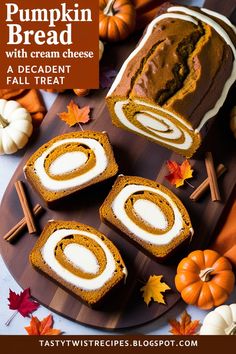 Enjoy this easy recipe for pumpkin bread with layers of cream cheese. It’s quick to make and packed with flavor!
#EasyRecipe #LayeredBread #PumpkinTreat Recipe For Pumpkin Bread, Easy Pumpkin Bread Recipe, Easy Pumpkin Bread, Recipe With Cream Cheese, Pumpkin Bread Easy