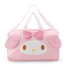 Sanrio Character Face-Shaped Boston Bag is released in Japan Today~! A foldable Boston bag that's perfect for when your luggage suddenly increases. The cinnamon face design is very eye-catching★It comes with a belt that can be passed through the bar of a carry case, making it easy to move around♪ When stored: Approx. W24 x D3 x H18cmWhen in use: Approx. W48 x D22 x H30cm (excluding handles and shoulder strap)Handle length: Approx. 44cmShoulder strap length: Approx. 55-106cm Material: Polyester, nylon ●Zipper closure●Exterior: 1 zipper pocket, with belt that can be attached to the bar of a carry case●Interior: 1 zipper pocket●Detachable shoulder strap●Weight capacity: Approx. 10kg●Can be folded and stored compactly in the inner pocket●Recommended age: 3 years and over●Model height: 162cm Ph Multifunctional Packable Bag For Trips, Pink Rectangular Shoulder Bag For Overnight Trips, Daily Use Foldable Pouch Travel Accessories, Packable Rectangular Bag For Trips, Foldable Rectangular Bags For Overnight Trips, Foldable Rectangular Bag For Overnight Trips, Rectangular Foldable Bags For Overnight Trips, Foldable Rectangular School Bag, Pink Packable Pouch Bag