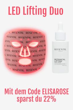 Mit dem Code ELISAROSE bekommst Du 22% Rabatt bei Rosental Organics. Rosental Organics, Rosental Erfahrung, Rosental Organics Erfahrung, Rosental Organics Rabatt, Rosental Organics Rabattcode, Hautpflege, Naturkosmetik, Lifting, Botanical Lifting, Natürliches Botox, Keine Falten Led