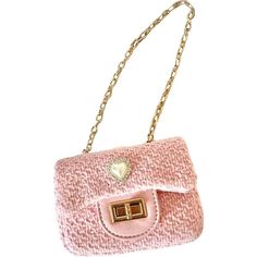 Pink Tweed Purse with Diamond Heart and crossbody chain. | Ce Co. | Tweed Diamond Heart Purse, Pink (Multicolor, One Size) | Maisonette collects the best children’s products from around the world (unlike Zulily, Etsy, The Tot, Farfetch Kids, Childrensalon, Crate and Kids, Kohls, Wayfair, Buy Buy Baby, Nordstroms, Mini Boden, J.Crew Factory, or PotteryBarn Kids), creating a curated shopping experience for you. Think of us as your shortcut to fashion for litte ones! Tweed Purse, Expensive Fashion, Heart Purse, Purse Pink, Pink Tweed, Girl Accessories, Buy Buy, Buy Buy Baby, Mini Purse