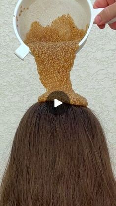 3M views · 13K reactions | STOP Your HAIR from FALLING and Watch It Grow Like Never Before! (Natural Keratin) 😱😍 | STOP Your HAIR from FALLING and Watch It Grow Like Never Before! (Natural Keratin) 😱😍 | By 3 minutes or less | Do this and your hair will grow
like crazy and won't fall out anymore. 100% natural keratin.
To begin, we'll need flaxseed. In a saucepan, add four
tablespoons of flax seed. Next, add 300 milliliters of water
and let it boil. Because it's rich in vitamin E, a powerful
antioxidant. This seed also helps in the regeneration of
damaged hair. Thanks to the presence of omega three,
flaxseed nourishes the hair follicles, improving hair
elasticity, strengthening and stimulating hair growth. When
you notice that this water has thickened like a slime, that's
when it's ready Stimulating Hair Growth, Thicker Stronger Hair, Longer Hair Faster, Hair Growth Shampoo, Beauty Habits, Regrow Hair, Grow Long Hair, Hair Growth Serum, Hair Follicles