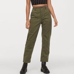 Nwt Lands End Womens Mid Rise Canvas Field Pants Green 6 28/29w $80 Kk205 Condition: New With Tags Perfect Condition Category: Apparel & Accessories > Clothing Manufacturer: Lands End Size: 6 Waist- 28/29 Inseam- 29 Inches Mid Rise Color: Green Shipping: Arrives In 3 To 4 Business Days Via Usps First Class. Priority Shipping Is Available At Checkout. All Orders Ship Out Within 24 Hours. We Offer Hassle Free Automated Returns, And Timely Customer Service Responses. Check Out Or Store For Over 30, Utility Style Wide Leg Pants With Hip Pockets, Casual High Waist Khaki Work Pants, Casual High Rise Work Pants, High Waist Utility Pants For Fall, High Waist Relaxed Fit Cargo Pants, Fall Utility High Waist Pants, Fall High Waist Utility Pants, Fall High-waist Utility Pants, High Rise Pants With Hip Pockets