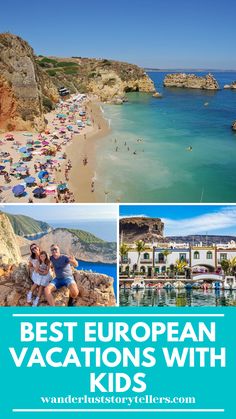 Best European Vacation with Kids European Summer Family, Best Places To Travel With Kids, Best European Vacations, Europe Travel With Kids, Europe Family Vacation, Best Family Vacations With Kids, Kids Vacation Destinations, Family European Vacation, Europe With Teens