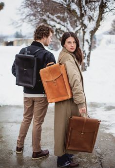 The Atlas Slim Backpack: Your stylish and functional travel companion crafted with care in India. Easily slide onto your suitcase handle using the premium luggage strap and keep your phone and laptop safe with the multiple pockets and padded tech pocket. Perfect for daily commutes, campus treks, or weekend getaways. Made with durable full-grain leather and a secure zipper closure, this timeless backpack is both practical and fashionable, making it a must-have for anyone on the go. Convenient luggage strap on the back Outside phone pocket for easy access fully-lined interior with two compartments and multiple pockets for organization padded laptop pocket that fits up to a 13" laptop Secure zipper closure under backpack flap Front magnet closure and pocket under the flap Reinforced bottom wi Modern Brown Backpack For On-the-go, Versatile Rectangular Leather Backpack With Luggage Sleeve, Classic Travel Backpack With Laptop Sleeve, Everyday Rectangular Backpack With Luggage Sleeve, Brown Backpack Laptop Bag For Business Trips, Modern Brown Leather Backpack With Laptop Sleeve, Brown Laptop Backpack For Business Trips, Functional Brown Leather Backpack With Luggage Sleeve, Brown Business Laptop Bag Backpack