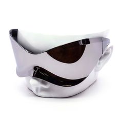 Trendy oversized face contour visor style. 100% UV Polycarbonate Protection Get $5 off when you buy 2 Sunglasses: BUY2GET5OFF Get $10 off when you buy 3 Sunglasses: BUY3GET10OFF Silver Shield Sunglasses With Uva Protection For Party, Modern Plastic Shield Sunglasses For Parties, Modern Shield Sunglasses With Anti-reflective For Parties, Futuristic Tinted Shield Sunglasses For Parties, Futuristic Shield Sunglasses With Uv Protection For Party, Modern Anti-reflective Shield Sunglasses For Party, Futuristic Uv Protection Shield Sunglasses For Party, Futuristic Plastic Shield Sunglasses For Party, Futuristic Party Shield Sunglasses