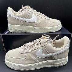 Men Nike Air Force 1 07 Lv8 Certified Fresh Rattan/Sail-Rattan Do9801 200 Size 8. Brand New Condition. Never Worn. Box With No Lid 100% Authentic Men Size 8 Model #: Do9801-200 Contact Us With Any Questions You May Have. We Offer Bundle Discount, Shipping Savings. Check Out Our Store! We Have Cool Clothing From Brands Nike, Jordan, Under Armour, Etc. We Also Have For Sale New Or Used Video Games. Make Sure To Follow Us For Regular Footwear & Clothing. Nike Beige Sneakers With Laces, Beige Nike Sneakers With Laces, Nike Air Force 1 Cream For Streetwear, Cream Nike Air Force 1 Round Toe For Streetwear, Casual Nike Air Force 1 In Beige For Streetwear, Casual Beige Nike Air Force 1 Sneakers, Casual Beige Nike Air Force 1 For Streetwear, Cream Low-top Nike Air Force 1 For Streetwear, Cream Nike Air Force 1 Low-top For Streetwear