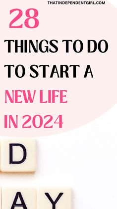 Self improvement tips - 28 things to do to start a new life in 2024 Life Put Together, How To Do More With Your Life, How To Start 2024, How To Do Better In Life, 2024 Better Me, Checklist For Getting Your Life Together, How To Start Changing Your Life, How To Upgrade Your Life, How To Turn My Life Around