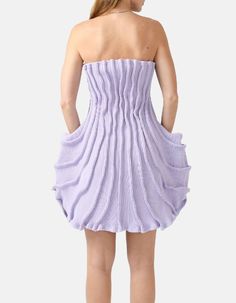 Allure – Lilac Rib Knit Mini DressA true statement piece, this lilac rib knit dress features hand worked pleating, flared base and subtle glass pleating. tasteful as it is playful, this garment is a true show stopper; designed for fashionable and/or special occasions. The luxury heavy-weight rib knit is both warm and breathable and provides a structured drape. This designer rib knit dress is made sustainably in Australia.Sizing: True to size Form fitting Heavyweight Ribbed Knit, moderate stretch Rib Knit Dress, Ribbed Knit Dress, Knit Mini Dress, Independent Designers Fashion, Dress Clothes For Women, Coat Dress, Dresses Xs, Heavy Weight, Knit Dress