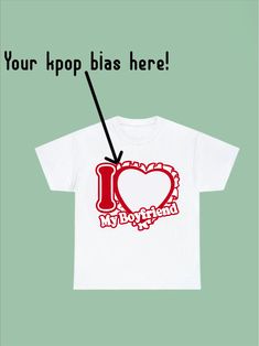 Show how much you love your bias with a BF shirt How does this work?? Great question! There's only 2 steps:)  1st: send me a picture of your bias  2nd: purchase this listing once you finish aproving your design with me💕 AND BOOM! you'll get your BF shirt in the mail in a couple of days Details: No side seams mean there are no itchy interruptions under the arms. The shoulders have tape for improved durability 100% cotton  Medium fabric  Classic fit Tear-away label Runs a little loose, size down for a more true to size fit size. if you have any questions feel free to send me a message:) I Love My Bf, My Bf, Gender Neutral, Bathing Beauties, Adult Outfits, Love You, I Love, Tops & Tees, Top Outfits