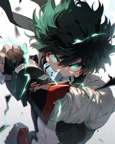 Midoria Izuku Art, Deku Midoriya, Anime Photo Profile Dark, Villain Deku, My Hero Academia Shouto, Anime Base