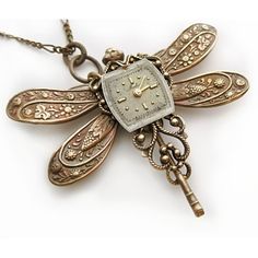 0 Soldering Pendants, Altered Clocks, Steampunk Dragonfly, Steampunk Butterfly, Recycled Jewellery, Art Dragonfly, Grandmother Jewelry, Jewellery Diy, Steam Punk Jewelry