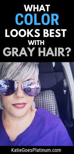 Grey Transition, Color Vocabulary, Colours That Go With Grey, Grey Ombre Hair, Gray Hairstyles