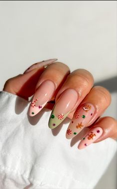 New Years Eve Nails, December Nails, Festive Nail Art, Cute Christmas Nails, Christmas Nails Easy, Nails Easy, Green Nail