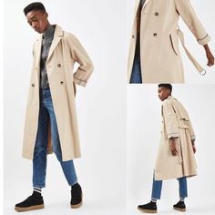 A Timeless Classic, A Trench Coat Is A Must-Have For Every Chic Girls Wardrobe. In A Relaxed Shape, It Comes With Double Breasted Button Fastenings, Interior Binding And A Waist Belt. 98% Cotton, 2% Elastane. Dry Clean Only Winter Utility Double-breasted Outerwear, Utility Long Coat For Work, Utility Double-breasted Winter Outerwear, Winter Utility Gabardine Outerwear, Spring Utility Outerwear In Gabardine, Utility Style Gabardine Outerwear, Utility Long Sleeve Gabardine Outerwear, Utility Gabardine Long Sleeve Outerwear, Girls Wardrobe