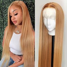 #wigs #hair #wig #lacewigs #bundles #virginhair #lacefrontal #wigmaker #hairstyles #wigsforsale #hairextensions #frontal #humanhair #explorepage #hairstylist #customwigs #closure #wiginstall #lacefrontwigs #beauty #frontalsewin #fulllacewig #frontals #hdlace #naturalhair #protectivestyles #curlyhair #laceclosure #straighthair #brazilianhair #bob #bobhair #curlybob #straightbob #bobhairstyles 27 Honey Blonde, Honey Blond, Human Hair Wigs Blonde, Dye Colors, Straight Lace Front Wigs, Lace Front Human Hair