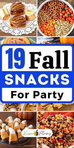 the top ten fall snacks for party