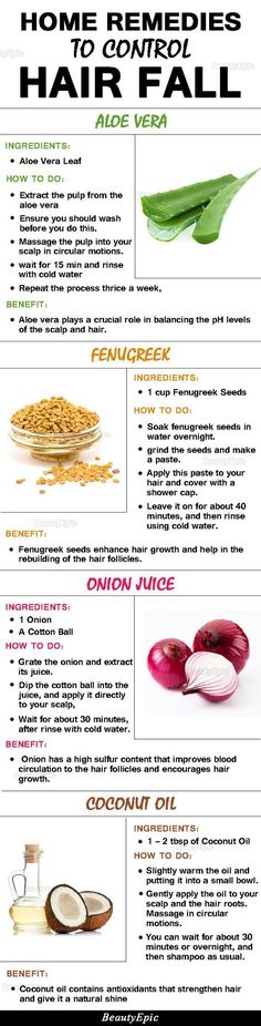 Home remedies to control hair fall Hair Fall Remedy Home, Home Remedies For Hair Growth, Remedies For Hair Growth, Onion Juice For Hair, Hair Fall Remedy, Aloe Vera For Hair