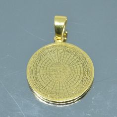 Gajah Mada, Ancient Talisman, Talisman Pendant, Imam Ali, Letters And Numbers, Gold Vermeil, Sterling Silver Pendants, Silver Pendant, Quran