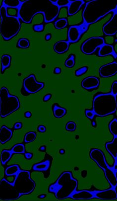 blue and green abstract background with lots of black dots on the bottom right side of the image