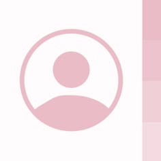 a pink and white background with an image of a person in the center