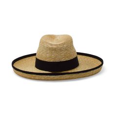 This western inspired silhouette showcases a distinct upturned lip at the edge of its brim. Featuring a sculptural crown, classic milanese straw braid is hand blocked in New York City. The bohemian, strong silhouette of the Freddie compliments the wearer with defined and memorable style. Measurements - Crown Height: 5.25" Brim Width: 4.75" Distinct Upturned Edge Brin Protects From Sun Made in New York City Gigi Burris Millinery was founded to preserve the romantic craft of millinery, we work to The Bohemian, Real Brides, Bridal Collection, Hand Sewn, Timeless Design, Hand Sewing, York City, New York City, Straw