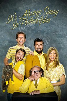 PRICES MAY VARY. Please check Seller Feedback, Country of Origin and Delivery Fulfillment Date prior to ordering! High quality poster printed on Glossy Photo Paper Perfect for your home, office, or a gift Rolled and shipped in a Protective Tube Made in USA. It’s Always Sunny In Philadelphia, Sin City 2, Philadelphia Poster, Kitten Mittens, Joel Mchale, Charlie Day, Always Sunny In Philadelphia, Fall Tv, Awkward Family Photos