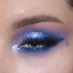 Colourpop Blue Moon Looks, Maquillaje Aesthetic, Euphoria Vibes, Mekap Mata, Drag Make-up, Euphoria Makeup, Smink Inspiration