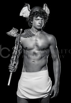 Hermes - God of Flight Hermes Costume, Hermes Greek God, Mythology Costumes, Hermes God, Greek Mythology Stories, Mythology Books, Arte Punk