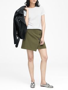 SUPIMA® Cotton Crew-Neck T-Shirt | Banana Republic Supima Cotton, Fashion News, Neck T Shirt, Banana Republic, Casual Shorts, Mini Skirts, Short Sleeves, Man Shop, Crew Neck