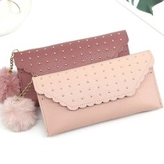 Beautiful Casual Purse Ball Jewelry, Ladies Wallet, Card Purse, Pu Leather Wallet, Wallet Pattern, Leather Coin Purse, Ladies Clutch, Wallet Card, Card Bag