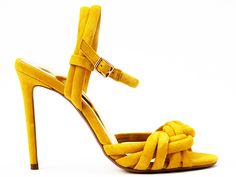 Mustard Cocktail Dress, Yellow Sandals With Sculpted Heel For Evening, Yellow Evening Sandals With Sculpted Heel, Yellow Formal Sandals With Sculpted Heel, Yellow Sandals With Sculpted Heel For Formal Occasions, Yellow Sandals With Single Toe Strap For Evening, Modern Yellow Party Sandals, Modern Yellow Sandals For Party, Luxury Yellow Heels With Ankle Strap