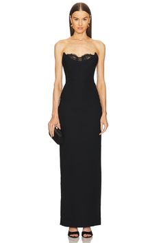 Michael Costello x REVOLVE Louisa Gown in Black | REVOLVE Gown Wedding Guest, Fits 2023, Angel Fire, Open Backs, Michael Costello, Project Runway, Dress Sewing, Cardi B, Crepe Fabric