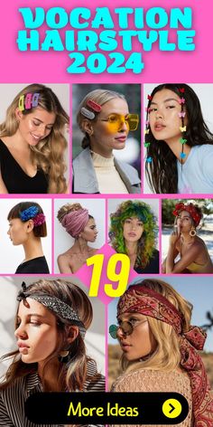 2024 is the year for fabulous vocation hairstyles! Get ready to show off your vacation look with styles suitable for all hair lengths – short, medium, and long. Whether you're relaxing on the beach, celebrating a birthday, or soaking up the summer vibes, these easy and cute hairstyles have got you covered. From curly hair to natural waves, our options are perfect for carefree vacation days. Follow our how-to guides for quick and effortless styling. Easy Beach Hairstyles, Beach Curls, Cute Simple Hairstyles, Black Hair With Highlights, Natural Wavy Hair, Elegant Updo, Natural Curls Hairstyles, Short Hair With Bangs