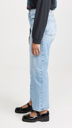 MOTHER The Half Pipe Ankle Jeans | Shopbop Casual Cropped Leg Jeans With Zip Fly, Fitted Straight Jeans, Spring Cropped Straight Leg Jeans With Button Zip Fly, Casual Stretch Flare Jeans With Straight Hem, Fitted Jeans With Button Closure And Straight Hem, Straight Cotton Jeans With Zip Fly, Cotton Cropped Leg Jeans With Button Zip Fly, Fitted Washed Jeans With Cropped Leg, Fitted Washed Jeans With Cropped Legs