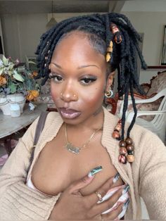 Loc Fro, Pretty Locs, Earthy Girl, Loc Journey, 15k Followers, Black Boho