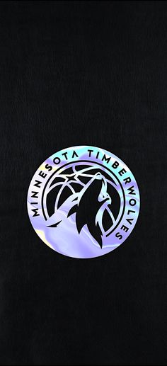 the minnesota timber lions logo on a black background