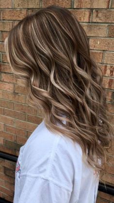 Brown Hair With Blond Highlight, Hilights On Brunette Hair, Blond Hilights On Brown Hair, Low Light And Highlights For Brown Hair, Cute Hair Ideas Color, Lowlights On Brunette Hair, Blonde Highlights Brunette Hair, Brunette Hair With White Highlights, Hilights For Brunettes