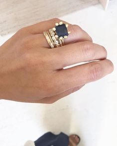 Unique Wedding Ring, Prong Ring, Monday Blues, Gorgeous Jewelry, Cute Jewelry, Statement Jewelry, Jewelry Inspiration