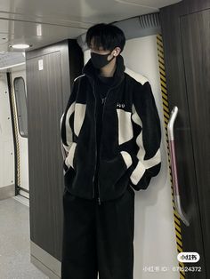 Acubi Fashion Men, Hoodie Outfits, Asian Men Fashion, Korean Streetwear, Bf Material, Baggy Clothes, Tomboy Style Outfits