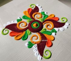 rangoli design Sanskar Bharti Rangoli Designs, Sanskar Bharti Rangoli, Simple Flower Rangoli, Diwali Rangoli Designs, Rangoli Designs Simple Diwali, Rangoli Designs Photos, Rangoli Designs Simple, Easy Rangoli Designs Diwali, Diwali Decorations At Home