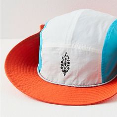 One Size Fits All Fre People Movement Summer Camp Bucket Hat With Orange, Teal And White Color Blocking. Have Some Fun In The Sun With This Bright Bucket Hat From Fp Movement, Made For Days When You Want To Stay Shady. Style No. 81795890 100% Polyester Make A Reasonable Offer! From A Pet And Smoke Free Home. I Ship Same Or Next Day Depending On Time Of Order! Summer Packable 5-panel Hat, Packable 5-panel Summer Hat, Orange Summer Outdoor Hat, Adjustable Orange Bucket Hat, Orange 5-panel Casual Hat, Casual Orange 5-panel Hat, Orange Bucket Hat For Outdoor Use, Orange Bucket Hat For Outdoor, Orange 5-panel Hat For Outdoor