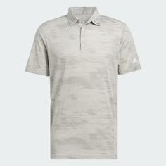 a men's polo shirt in light grey