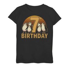 The birthday kiddo will love seeing friends and family dressed up for their Star Wars birthday with this boys' graphic tee. Crewneck Short sleevesFABRIC & CARE Cotton Machine wash Imported The birthday kiddo will love seeing friends and family dressed up for their Star Wars birthday with this boys' graphic tee. Star Wars The birthday kiddo will love seeing friends and family dressed up for their Star Wars birthday with this boys' graphic tee. Size: X Large. Color: Black. Gender: female. Age Birthday Graphic, Star Wars The Last Jedi, The Last Jedi, Star Wars Birthday, Boys Graphic Tee, Last Jedi, 8th Birthday, Fabric Care, Purses Crossbody