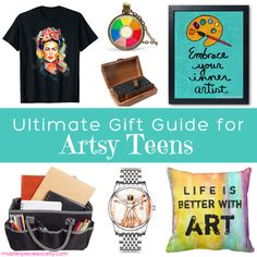 the ultimate gift guide for artsy teens