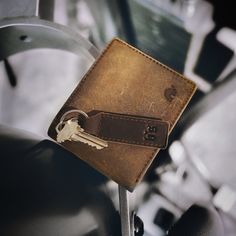 Made for those of us who still crave that classic wallet style. Ours just happens to be built with the swankiest leather. "I felt like I was in the market for a new car after viewing tons of wallets online and I finally found the one that fits me like a glove. Perfect look and feel, I would highly recommend!" - Joel M. Classic Trifold Wallet With Key Clip For Everyday Use, Vintage Leather Wallet With Rfid Blocking, Vintage Leather Wallets For Everyday, Leather Wallet With Key Clip For Everyday, Leather Wallet With Key Clip For Daily Use, Leather Wallets With Key Clip For Everyday, Leather Wallets With Interior Key Chain Holder, Leather Wallets With Key Clip For Daily Use, Daily Use Leather Wallet With Key Clip