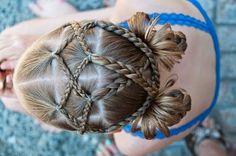 Simple Hairstyles For Long Hair, Animals Quotes, Cute Braids, Gymnastics Hair, Girl Hair Dos, Simple Hairstyles, Travel Architecture, Toddler Hairstyles Girl