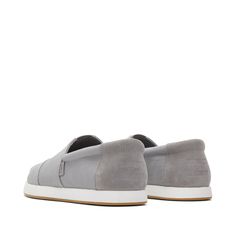 Our iconic slip-on Alpargata takes on new shape in the sneaker-inspired Alp Fwd. Featuring a rubber outsole for increased traction and durability with recycled cotton ripstop uppers and a distressed suede heel. Pair with any casual look for easy style. Recycled cotton canvas ripstop and distressed suede upper. TOMS leather products support responsible manufacturing via the Leather Working Group. Rubber cupsole. Removable OrthoLite® Eco LT-Hybrid™ insole for enhanced comfort and breathability mad Gray Slip-on Sneakers With Ortholite Insole, Slip-resistant Slip-ons With White Sole, Slip-resistant White Sole Slip-ons, Everyday Low-top Slip-on Sneakers With Ortholite Insole, Gray Slip-ons With Textured Sole, Everyday Low-top Slip-on Sneakers With Removable Insole, Outdoor Textile Slip-on Canvas Shoes, Slip-on Slip-resistant Gray Sneakers, Gray Slip-on Slip-resistant Sneakers