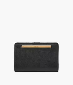 Black Hardware, Personal Shopping, Leather Interior, Interior Details, Fossil, Primary Colors, Zipper Pocket, Wallets, Latest Fashion