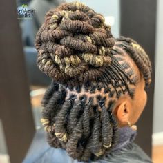 This Maryland Salon Is Slaying Locs With These Haute Designs | Essence Ways To Style Locs, Slick Edges, Style Locs, Sisterlocks Styles Updo, Curly Styling, Sisterlocks Styles, Loc Inspiration, Salon Owner